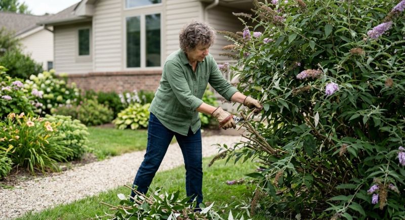 Forsythia Pruning in Aiken, SC