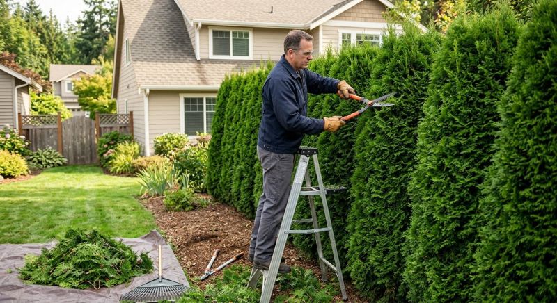 Juniper Pruning in Ventura County, CA