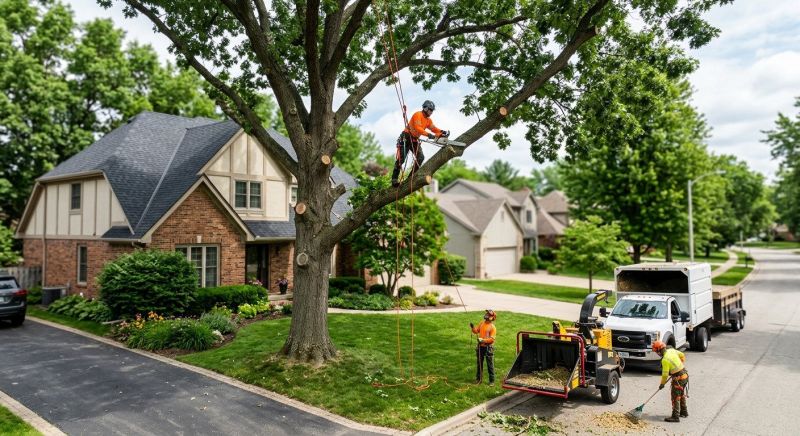 Oak Tree Pruning in Allentown, PA
